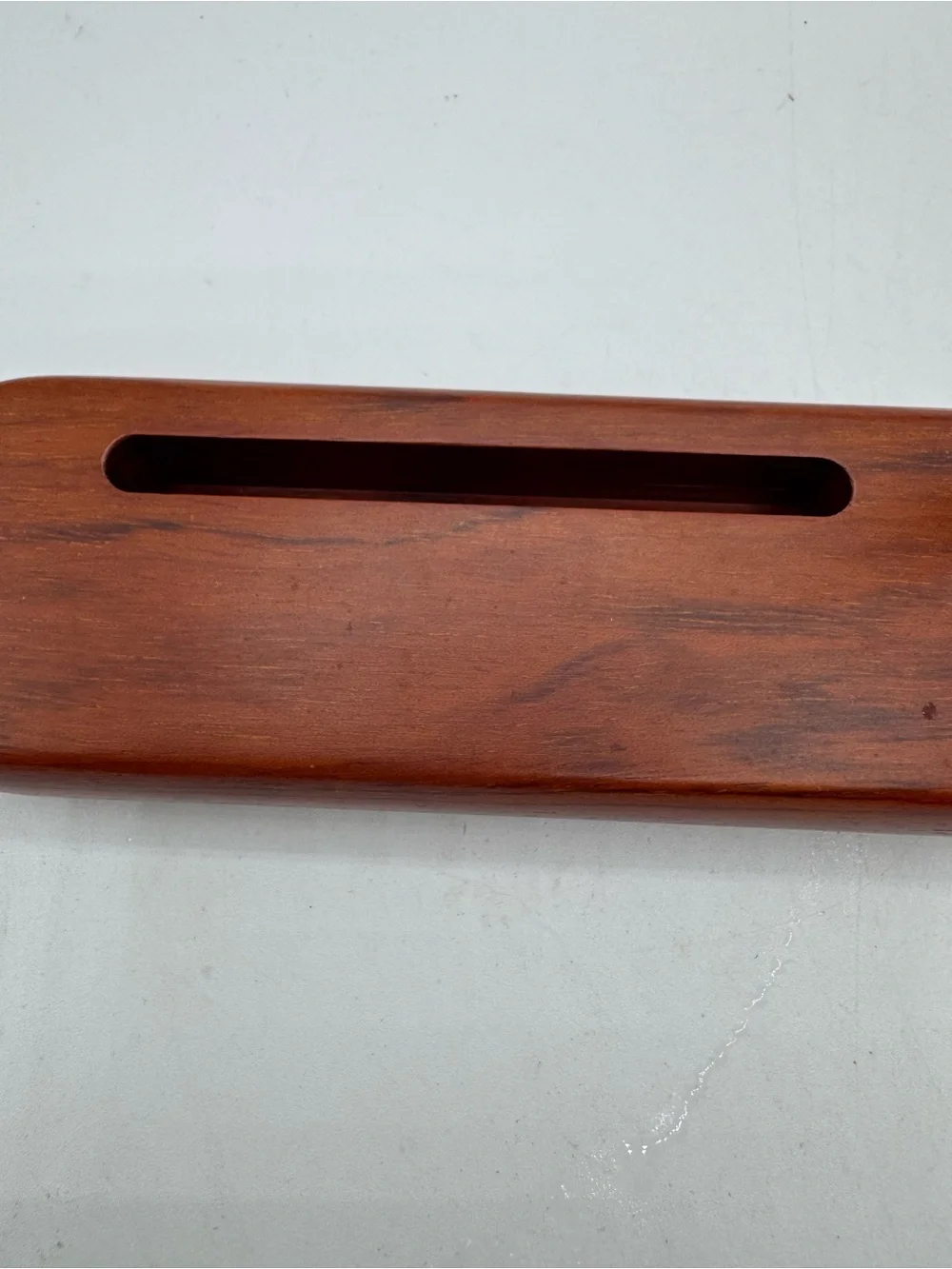 Vintage Wood Pen with Matching Case / Business Card Holder